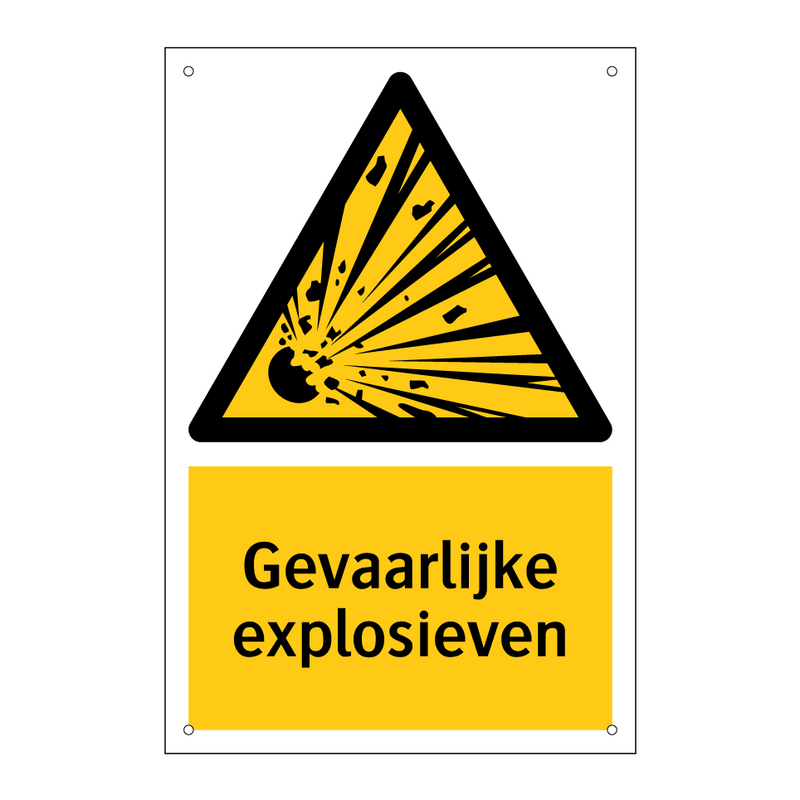 Gevaarlijke explosieven