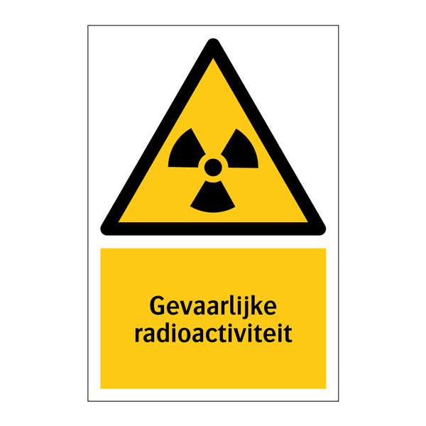 Gevaarlijke radioactiviteit