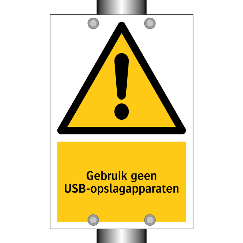 Gebruik geen USB-opslagapparaten