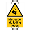 Niet onder de lading lopen