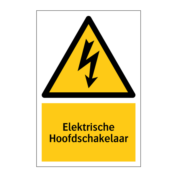 Elektrische Hoofdschakelaar