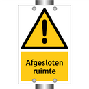 Afgesloten ruimte