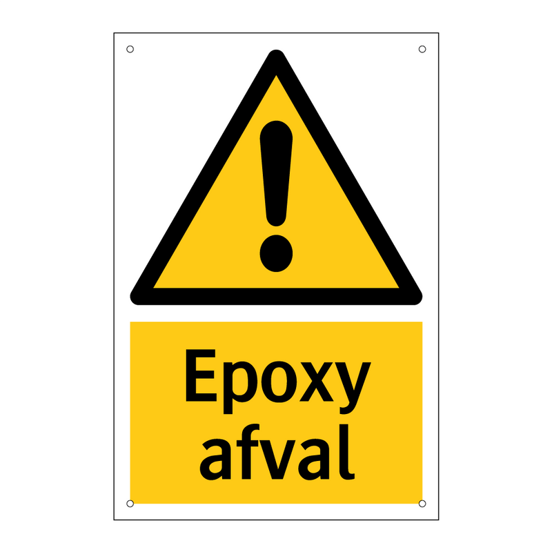 Epoxy afval