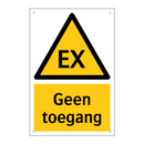 Geen toegang