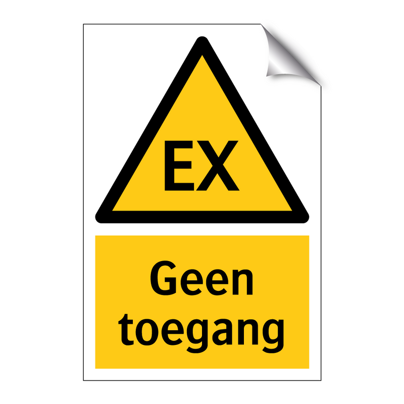 Geen toegang