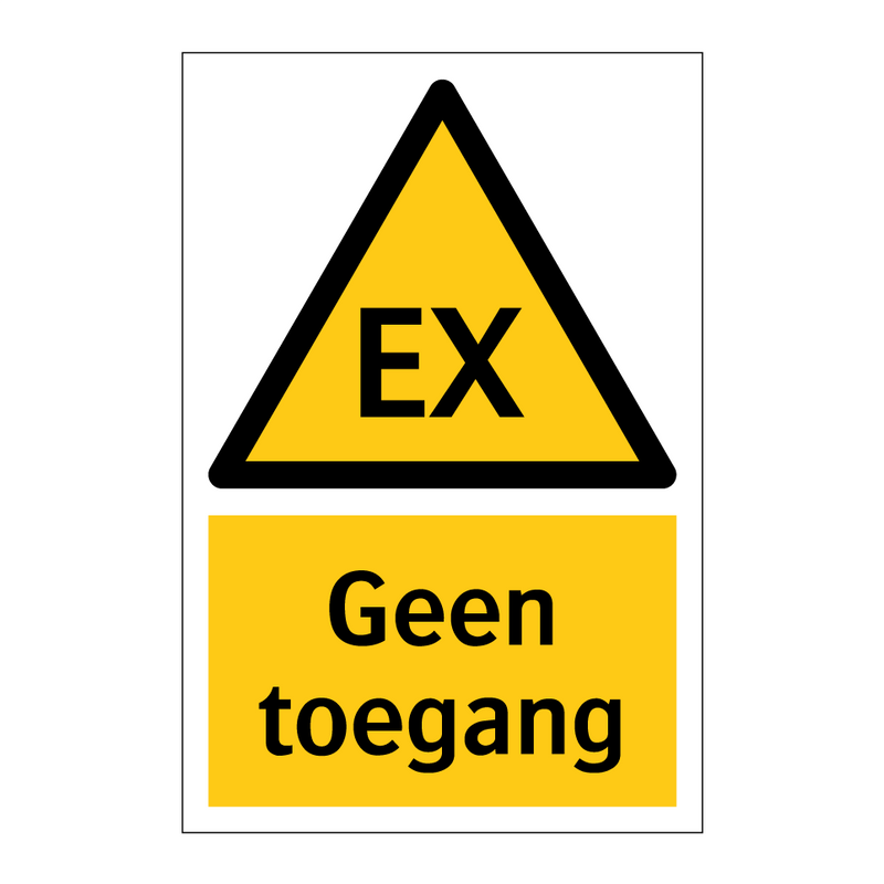 Geen toegang