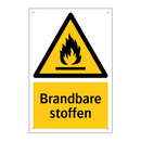 Brandbare stoffen