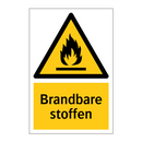 Brandbare stoffen