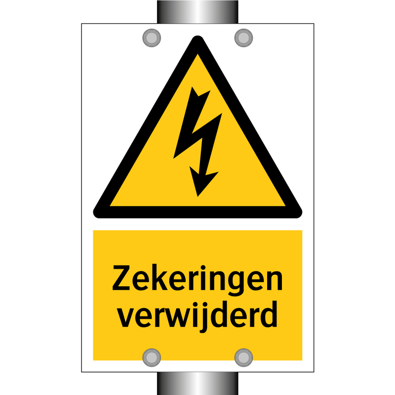Zekeringen verwijderd