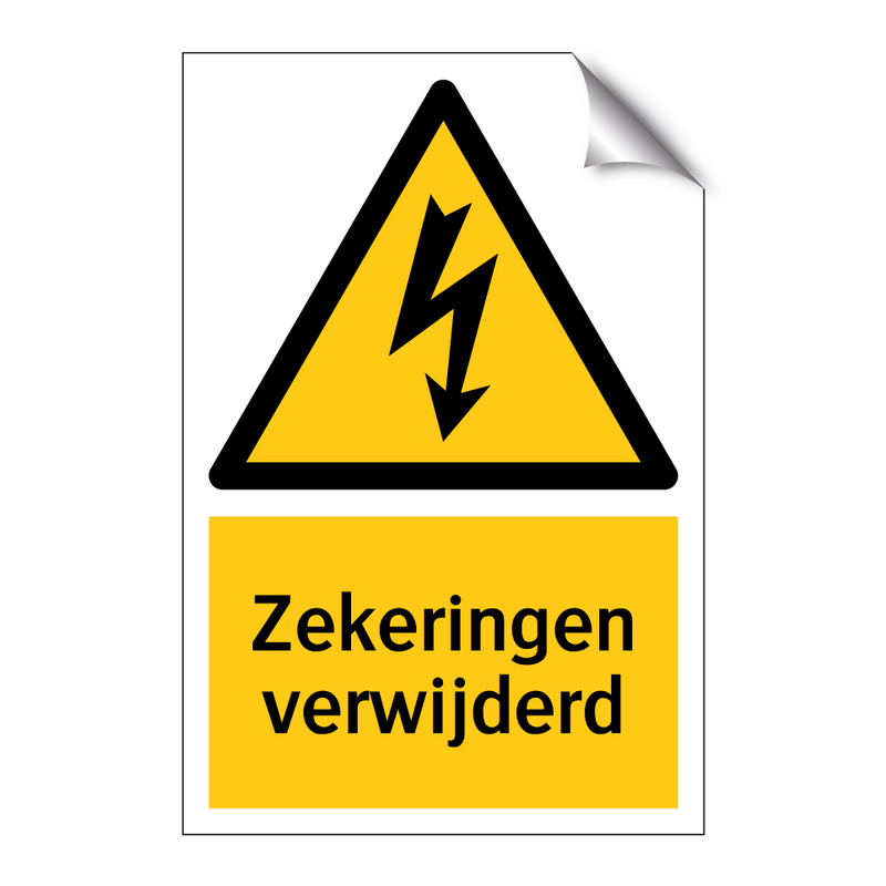 Zekeringen verwijderd