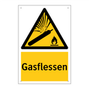 Gasflessen