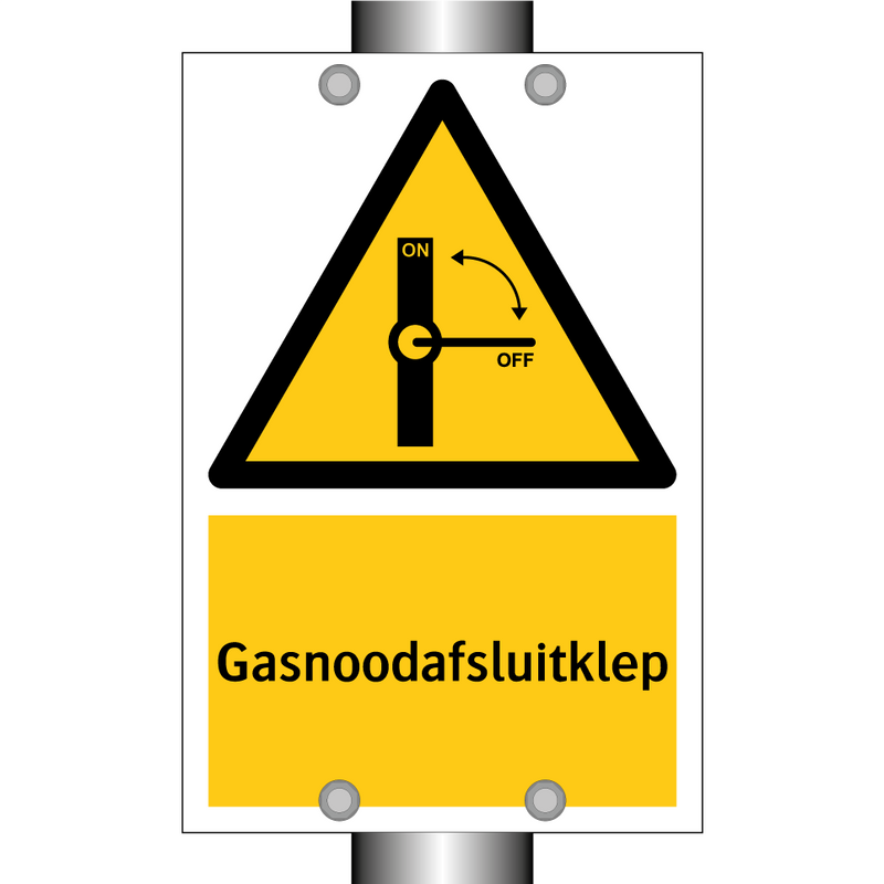 Gasnoodafsluitklep