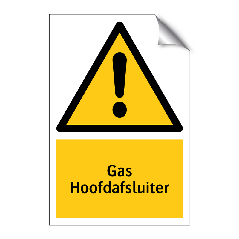 Gas Hoofdafsluiter