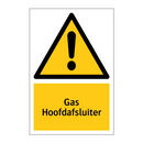 Gas Hoofdafsluiter