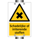 Schadelijke of irriterende stoffen