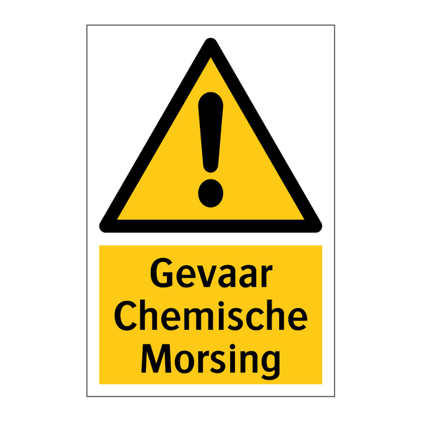 Gevaar Chemische Morsing