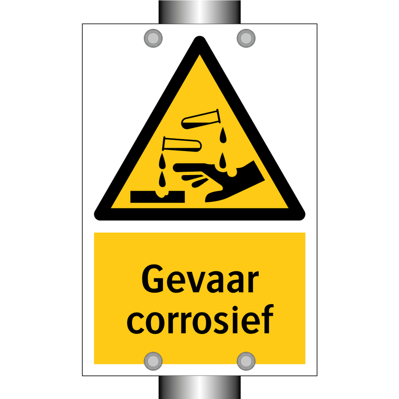 Gevaar corrosief