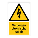 Verborgen elektrische kabels