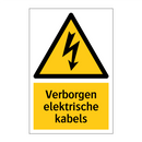 Verborgen elektrische kabels