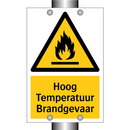 Hoog Temperatuur Brandgevaar