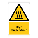 Hoge temperaturen
