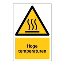 Hoge temperaturen