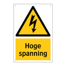 Hoge spanning