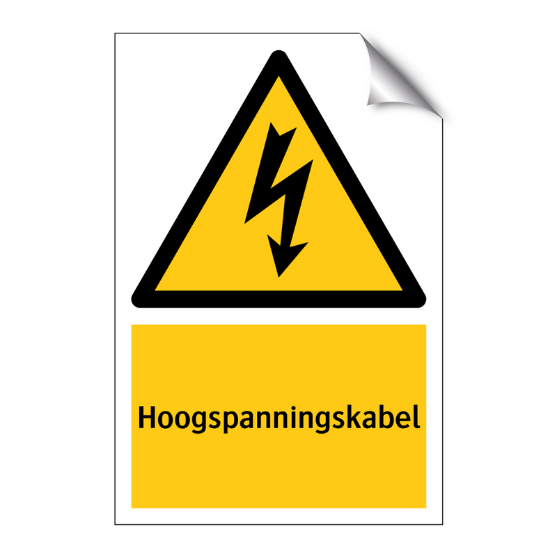Hoogspanningskabel