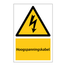 Hoogspanningskabel
