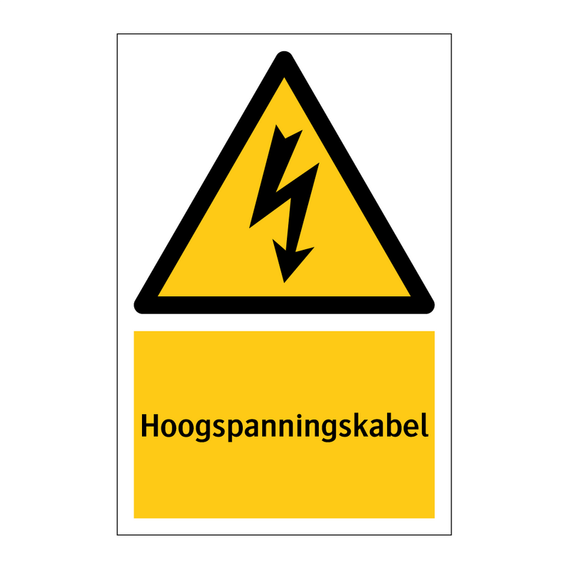 Hoogspanningskabel