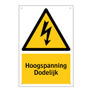 Hoogspanning Dodelijk