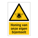 Honing van onze eigen bijenteelt