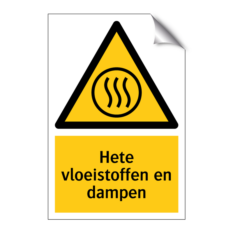 Hete vloeistoffen en dampen