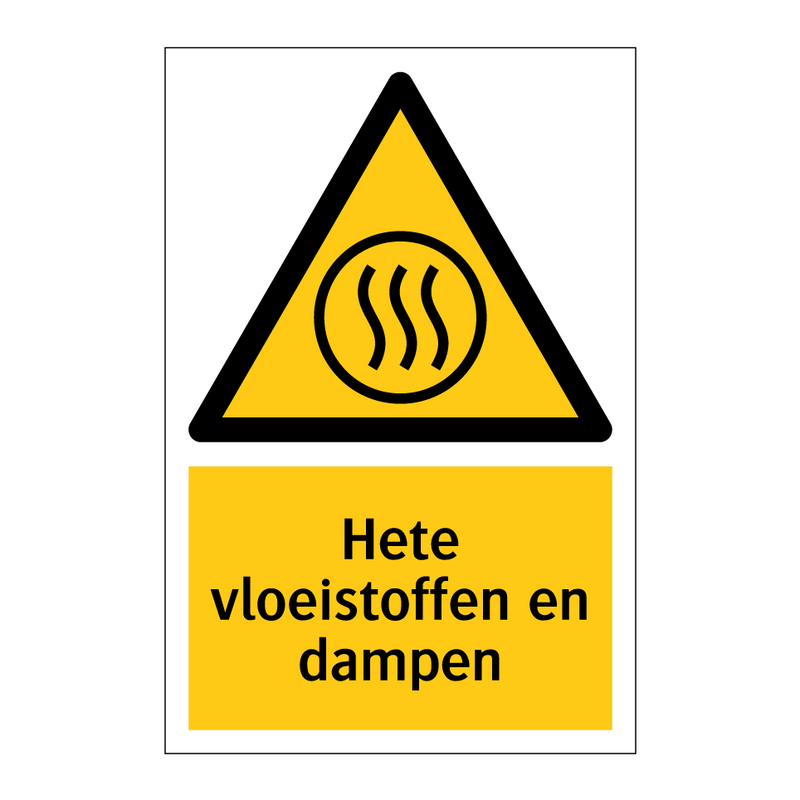 Hete vloeistoffen en dampen