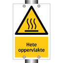 Hete oppervlakte