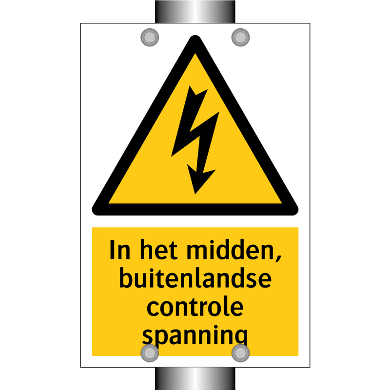 In het midden, buitenlandse controle spanning