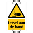 Letsel aan de hand