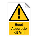 Houd Absorptie Kit Vrij