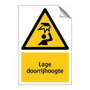 Lage doorrijhoogte