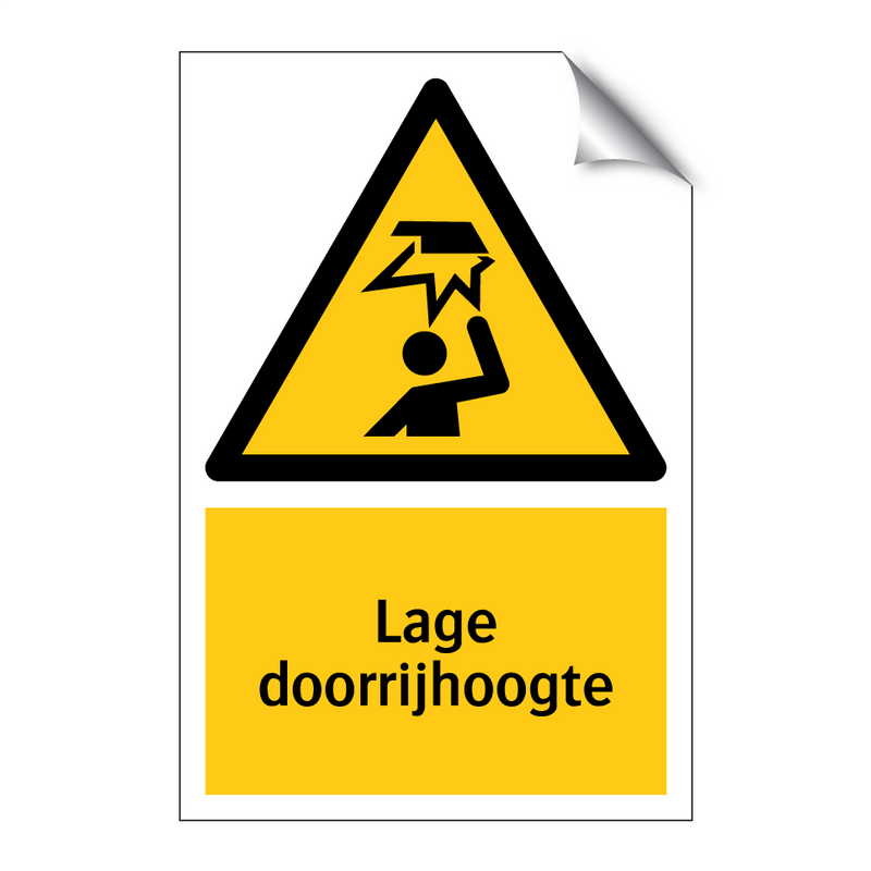 Lage doorrijhoogte