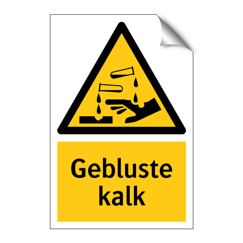Gebluste kalk