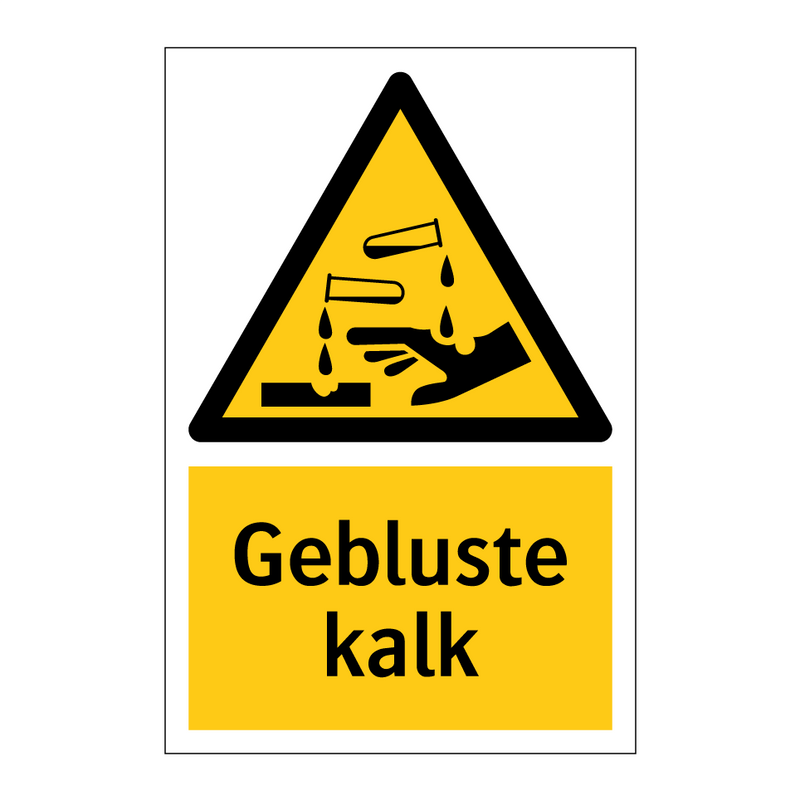 Gebluste kalk