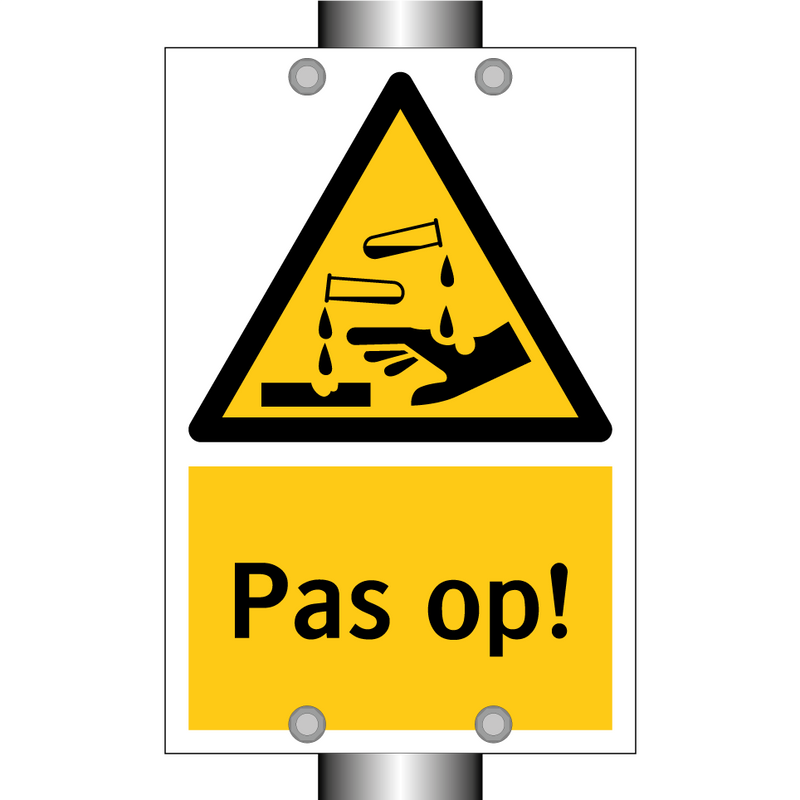 Pas op!