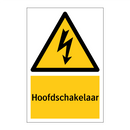 Hoofdschakelaar