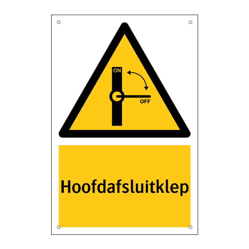Hoofdafsluitklep