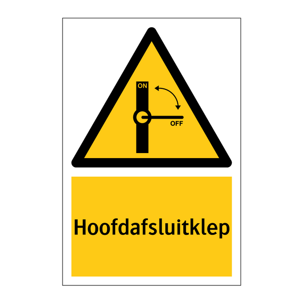 Hoofdafsluitklep