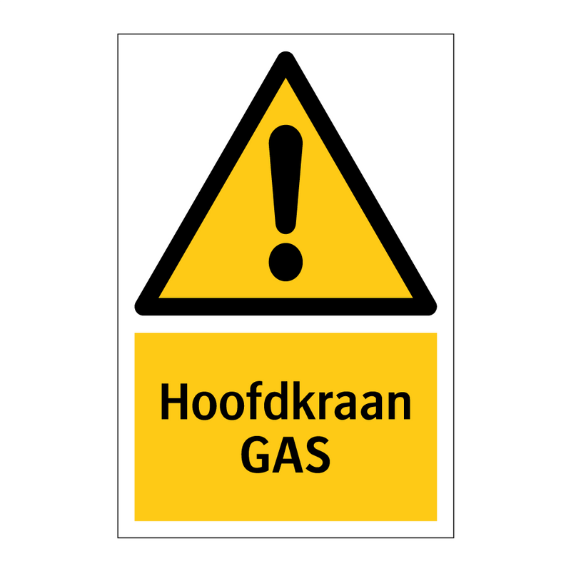 Hoofdkraan GAS