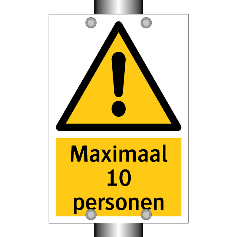 Maximaal 10 personen