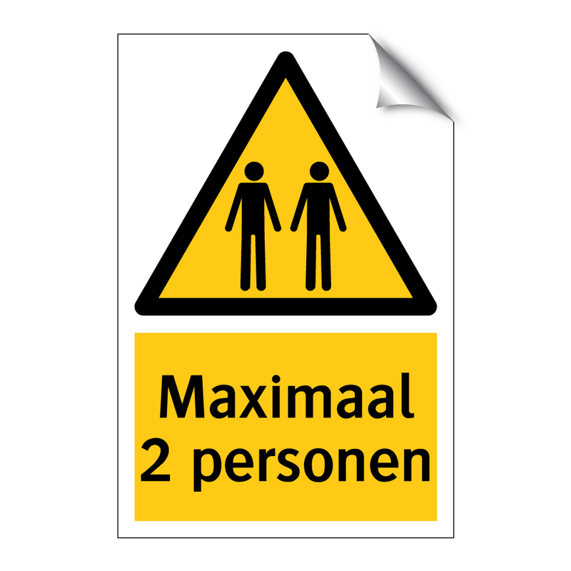 Maximaal 2 personen