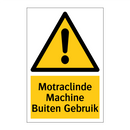 Motraclinde Machine Buiten Gebruik